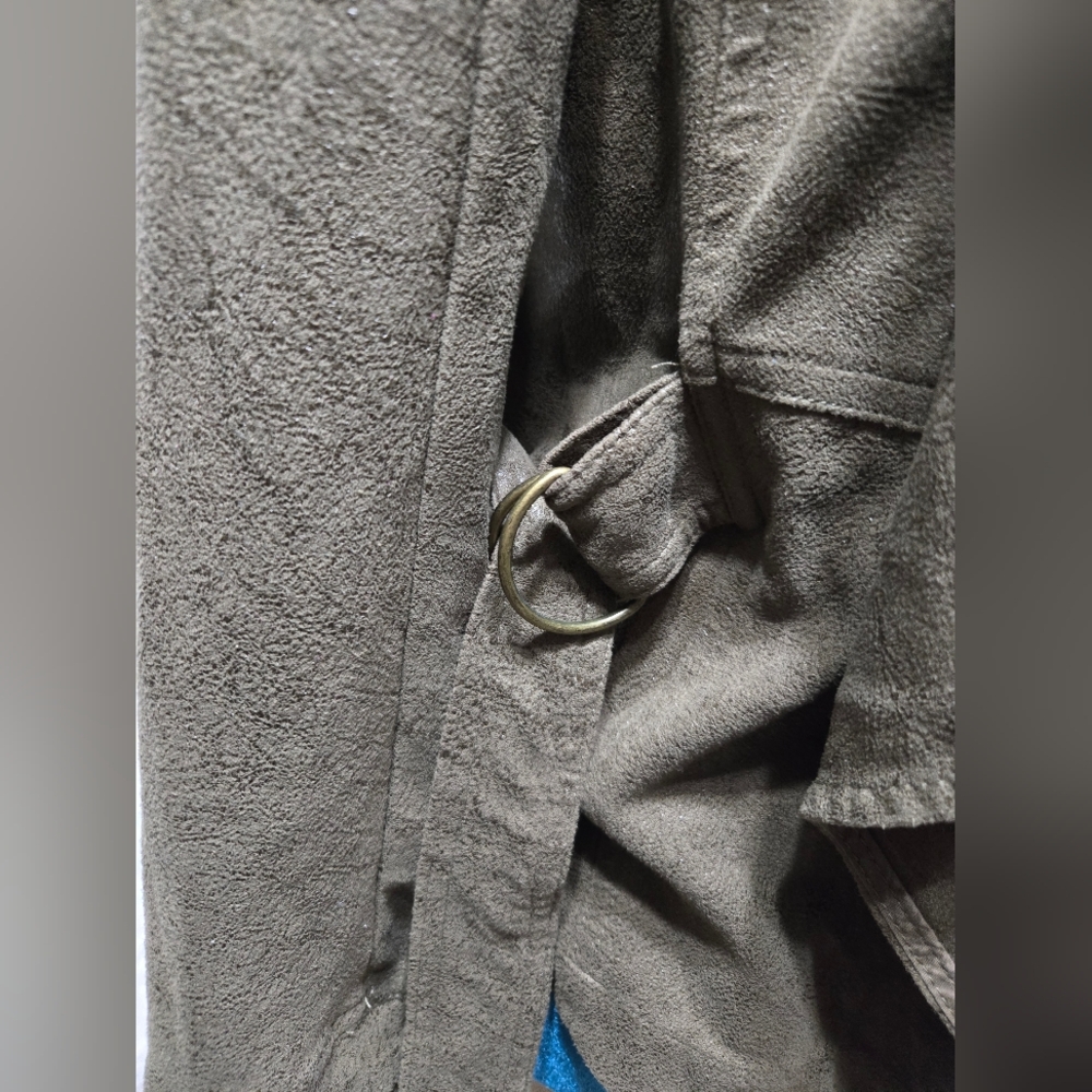 Charlotte Russe Olive Draped Blazer - Picture 6 of 6